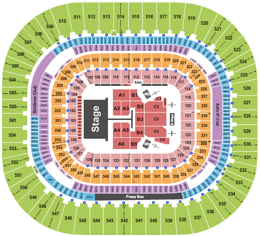 Bank Of America Stadium Post Malone Seating Chart
